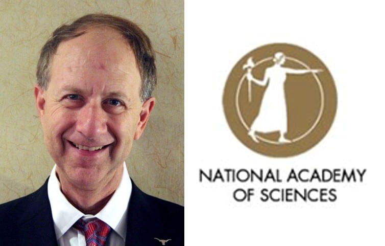Dr Jonathan Sessler has been elected to the National Academy of Sciences!