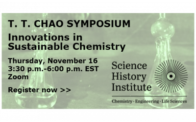 Science History Institute’s Chao Symposium on Innovation