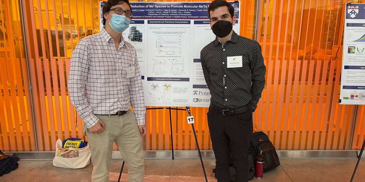 Congratulations to CSSM students, Maxwell Furigay and Sean Deresh, on their Energy Week poster presentation!